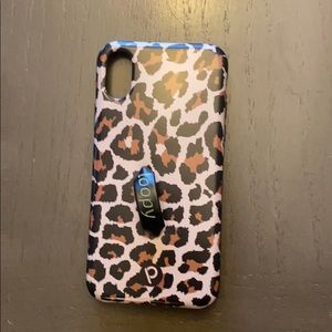 Loopy iPhone X Matte Leopard Case